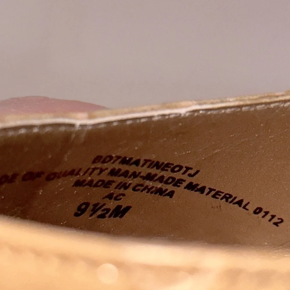 Bandolino Cork Wedge Heel Sandals Size 9.5M - EUC